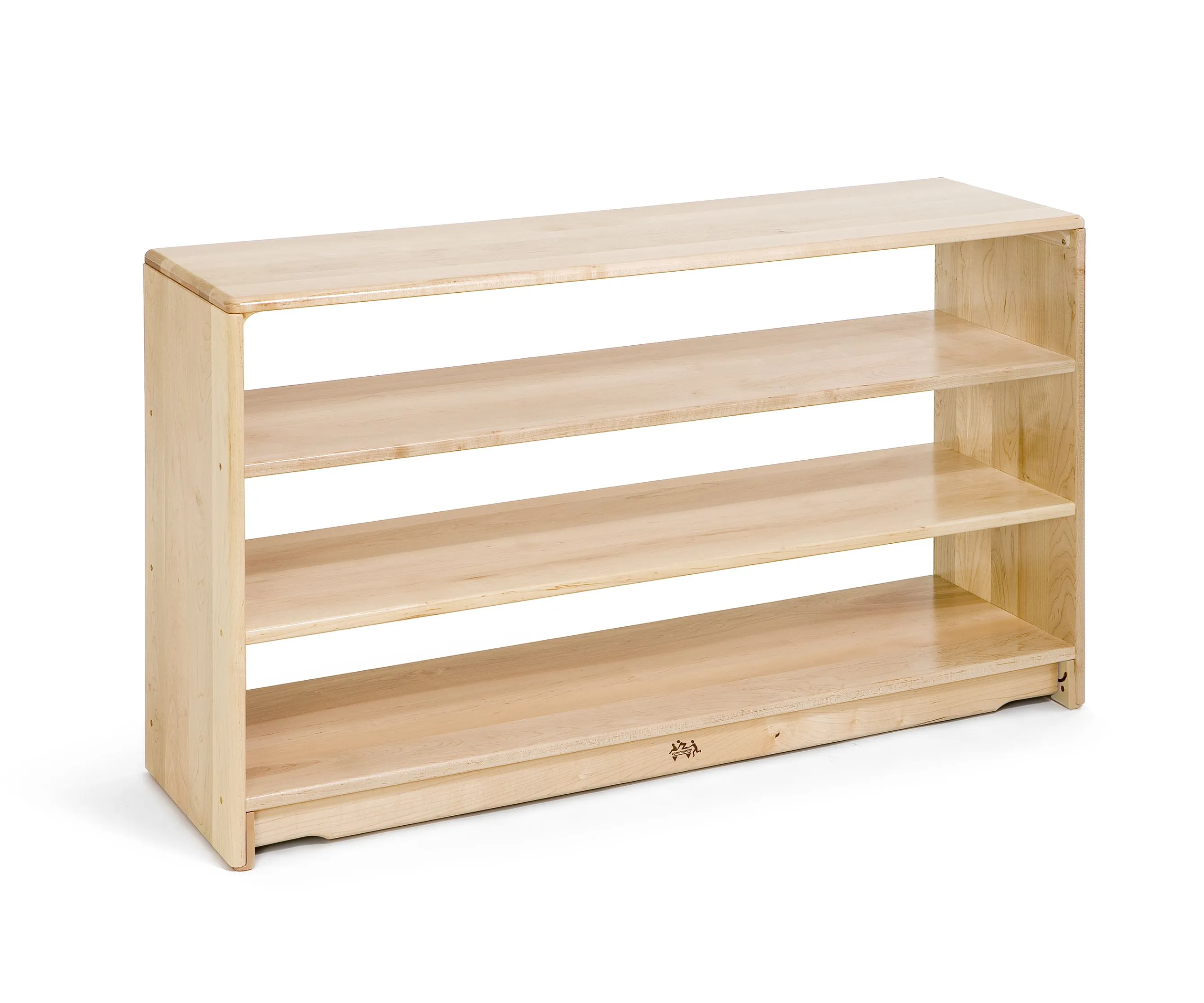 Open Back Shelf 4' x 28", Two Shelves