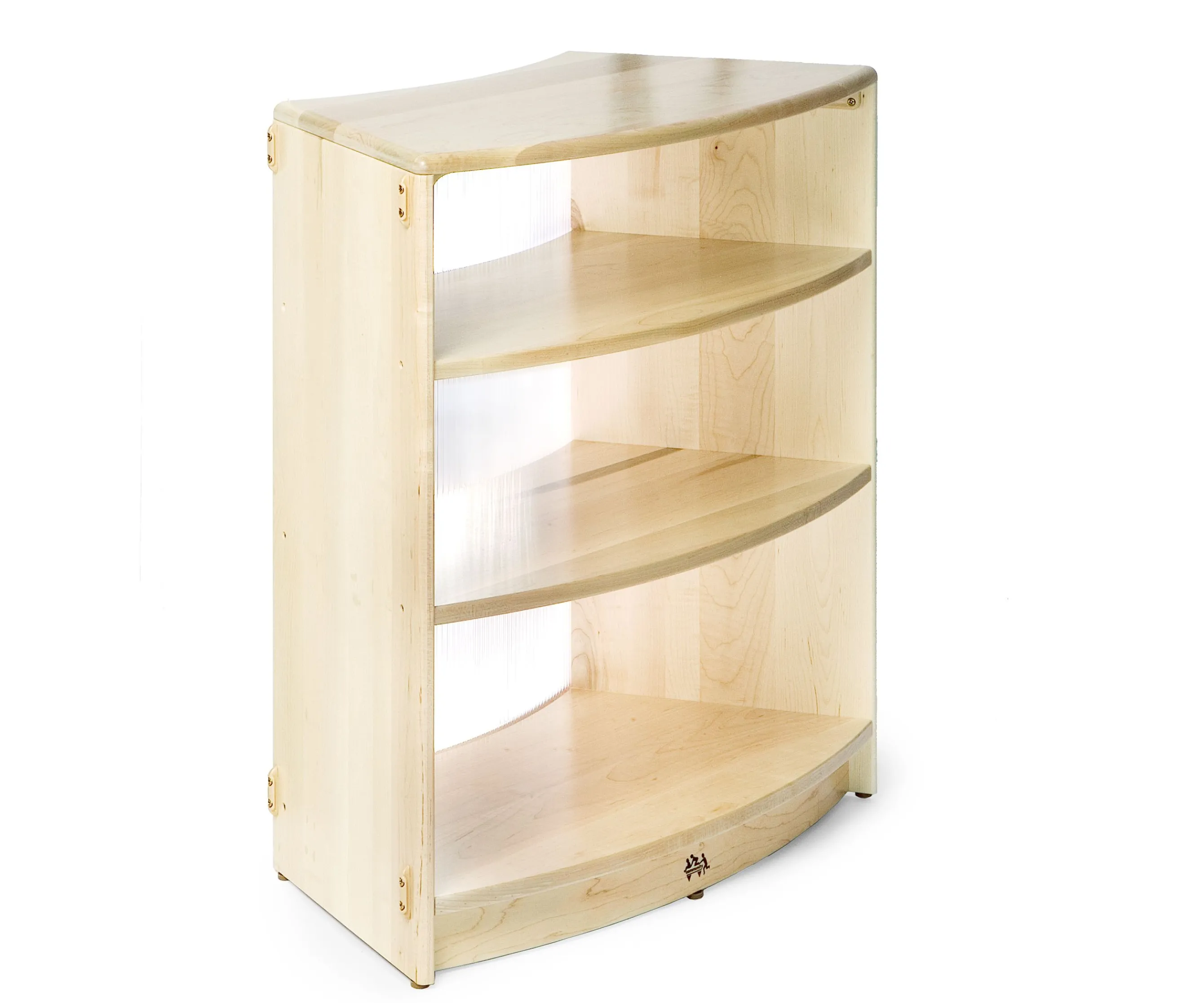 Translucent Back Sweep Shelf 32"